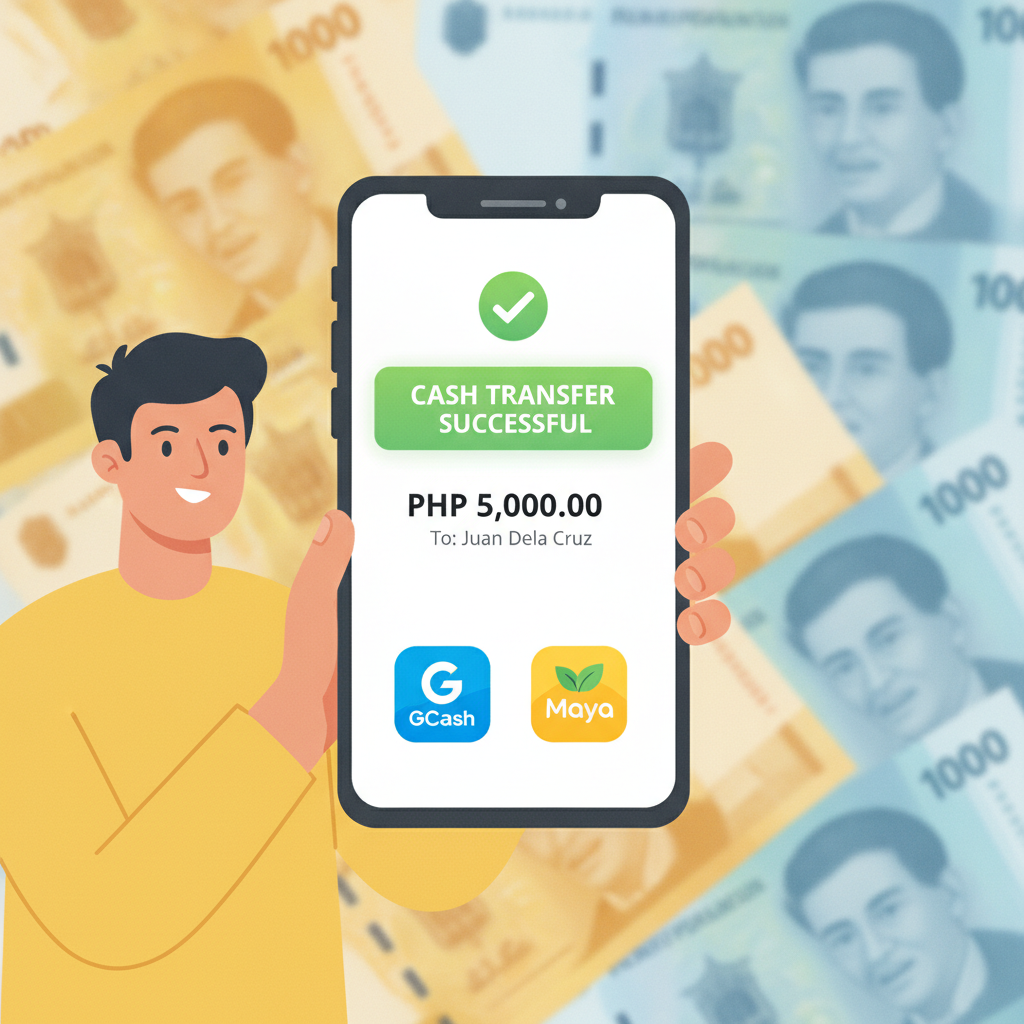 Illustration: How to Withdraw Your Winnings from RK Phantom to GCash or Maya